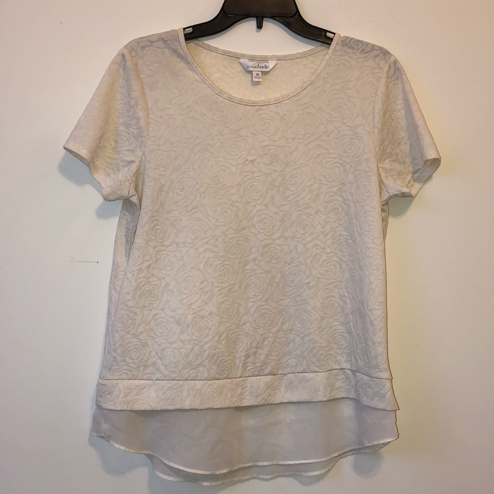 Formal rose top